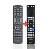Anderic Substitute For Insignia NSRC9DNA14 TV/DVD Remote Control [RMD10779]