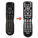 Anderic Substitute for Insignia NS-RC01G-09 TV Remote Control [RRU401-2771]