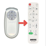 Anderic Substitute for Lasko 2033611 Ceramic Space Heater Remote Control [RRFAN100A]