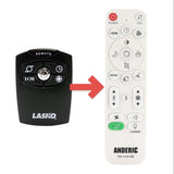 Anderic Substitute for Lasko 2033651B Executive Tower 2534 Fan Remote Control [RRFAN100A]