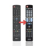 Anderic Substitute For LG AKB72915231 TV Remote Control [RR5501]