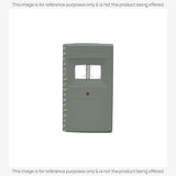 Anderic Substitute for Linear MCT2 MegaCode 318mhz Garage Door Opener Remote Control [375UT-2button]