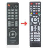 Anderic Substitute for Magnavox NH304UD TV Remote Control [RR1DTV]