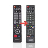 Anderic Substitute for Magnavox NH401UD Smart TV Remote Control [RR409UD]
