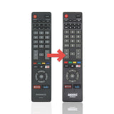 Anderic Substitute for Magnavox NH410UP Smart TV Remote Control [RR409UD]