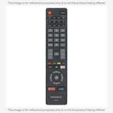 Anderic Substitute for Magnavox NH410UP Smart TV Remote Control [RR409UD]