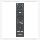 Anderic Substitute for Magnavox NH425UD Smart TV Remote Control [RR409UD]