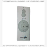 Anderic Substitute Kit for Minka-Aire DL4111T Ceiling Fan Remote Control [63T-AC83T-KIT]