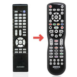 Anderic Substitute for Mitsubishi 290P187010 TV Remote Control [RRU401-2657]