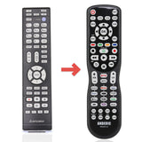Anderic Substitute for Mitsubishi 290P187020 TV Remote Control [RRU401-2657]