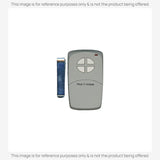Anderic Substitute Kit for Linear 4140 Multi-Code 4-button 300 MHz Visor Garage Door Opener Remote Control [RR850LM]