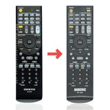 Anderic Substitute for Onkyo RC707M Receiver Remote Control RC-707M [RC-799M]