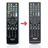Anderic Substitute for Onkyo RC801M Receiver Remote Control RC-801M [RC865M]
