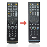Anderic Substitute for Onkyo RC803M Receiver Remote Control RC-803M [RC865M]