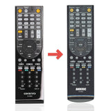 Anderic Substitute for Onkyo RC880M Receiver Remote Control RC-880M [RC865M]