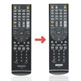 Anderic Substitute for Onkyo RC896M Receiver Remote Control RC-896M [RC865M]