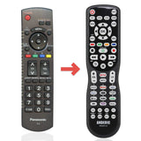 Anderic Substitute for Panasonic N2QAYB000103 TV Remote Control [RRU401-2680]