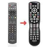 Anderic Substitute for Panasonic N2QAYB000217 TV Remote Control [RRU401-2680]