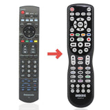 Anderic Substitute for Panasonic N2QAYB000220 TV Remote Control [RRU401-2680]