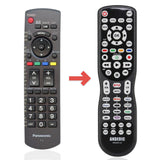 Anderic Substitute for Panasonic N2QAYB000221 TV Remote Control [RRU401-2680]