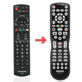Anderic Substitute for Panasonic N2QAYB000321 TV Remote Control [RRU401-2680]