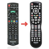 Anderic Substitute for Panasonic N2QAYB000543 TV Remote Control [RRU401-2680]