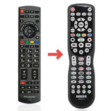 Anderic Substitute for Panasonic N2QAYB000622 TV Remote Control [RRU401-2680]