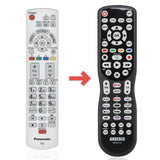 Anderic Substitute for Panasonic N2QAYB000797 TV Remote Control [RRU401-2680]