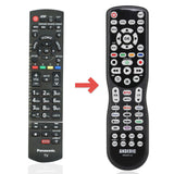 Anderic Substitute for Panasonic N2QAYB000837 TV Remote Control [RRU401-2680]