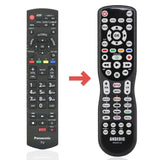 Anderic Substitute for Panasonic N2QAYB000838 TV Remote Control [RRU401-2680]