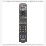 Anderic Substitute for Panasonic N2QAYB000217 TV Remote Control [RRU401-2680]