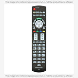 Anderic Substitute for Panasonic N2QAYB000486 TV Remote Control [RRU401-2680]