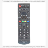 Anderic Substitute for Panasonic N2QAYB000820 TV Remote Control [RRU401-2680]