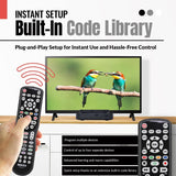Anderic Substitute for Panasonic N2QAYB000321 TV Remote Control [RRU401-2680]