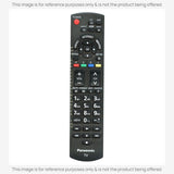 Anderic Substitute for Panasonic N2QAYB000704 TV Remote Control [RRU401-2680]