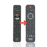 Anderic Substitute for Philips URMT42JHG002 TV Remote Control [RRHG003]