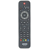 Anderic Substitute for Philips YKF340-001 TV Remote Control | IR | Netflix | Vudu - URMT39JHG004 [RRHG003]