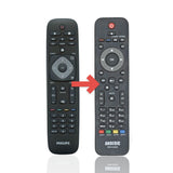 Anderic Substitute for Philips URMT39JHG001 TV Remote Control [RRHG003]