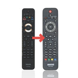 Anderic Substitute for Philips URMT42JHG004 TV Remote Control [RRHG003]