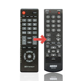 Anderic Substitute For Funai URMT32FNT002 TV Remote Control [RR015UD]