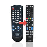 Anderic Substitute for Funai NF601UD Emerson Sylvania TV Remote Control  [RMD14731]