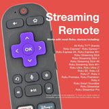 Anderic Substitute For Roku RCEL5 Streaming Stick / TV Remote Control with Voice RC-EL5 [RCGZ1]