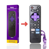 Anderic Substitute for Roku RC-C1R Universal IR for All Roku TVs TV Remote Control | IR - RCC1R [RRST01]