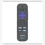 Anderic Substitute for Sanyo 06518W21SA01XS ROKU TV Remote Control [RRLF16]