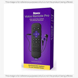 Anderic Substitute for Roku RC-S01R Voice Remote Pro Universal Streaming Remote Control [RCGZ1, NO HEADPHONE JACK, REMOVE FINDER, Rechargeable BATTERY]