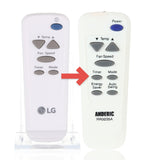Anderic Substitute for LG AKB73016016 Air Conditioner Remote Control [RR0035A]