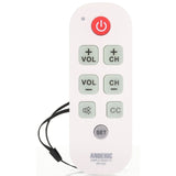 Anderic Substitute for RCA DT04 TV 1-Device Universal Remote Control [RR1004]
