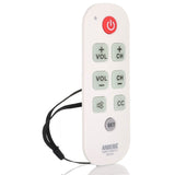 Anderic Substitute for RCA DT04 TV 1-Device Universal Remote Control [RR1004]