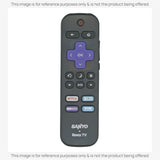 Anderic Substitute for Sanyo URMT21CND008 ROKU TV Remote Control [RRLF16]