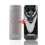 Anderic Substitute For Tempur-Pedic / Serta Motion Essentials 3rd Gen Adjustable Bed Remote Control | Serta Motion iSeries - ESS3GEN [RR399A]